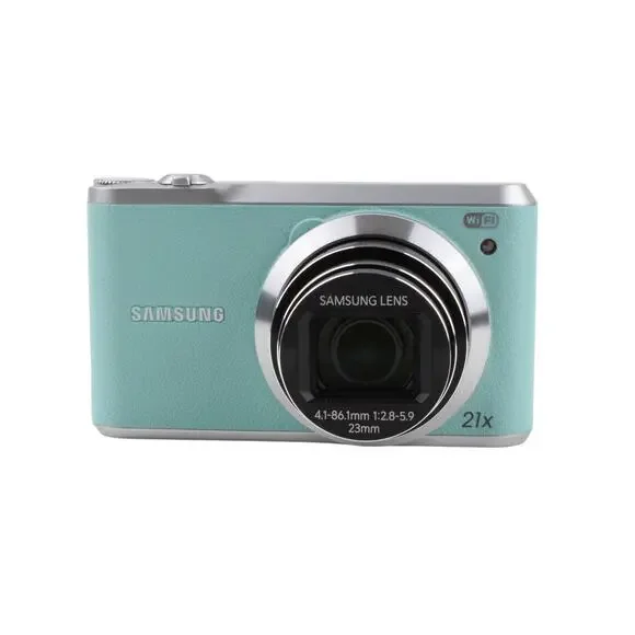 Samsung WB380F Digital Camera - (Mint Green) - Bundle (Tested+Works) - Picture 2 of 16